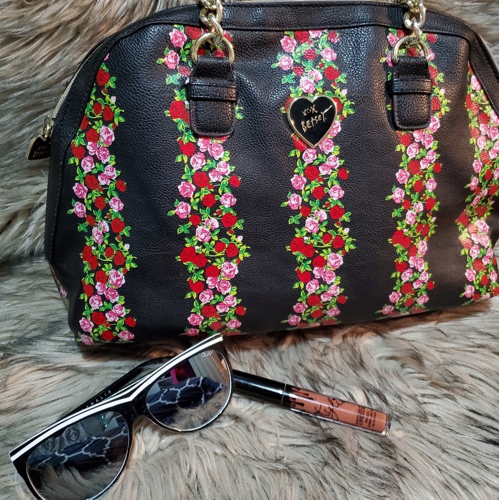 Betsey Johnson Floral Purse
